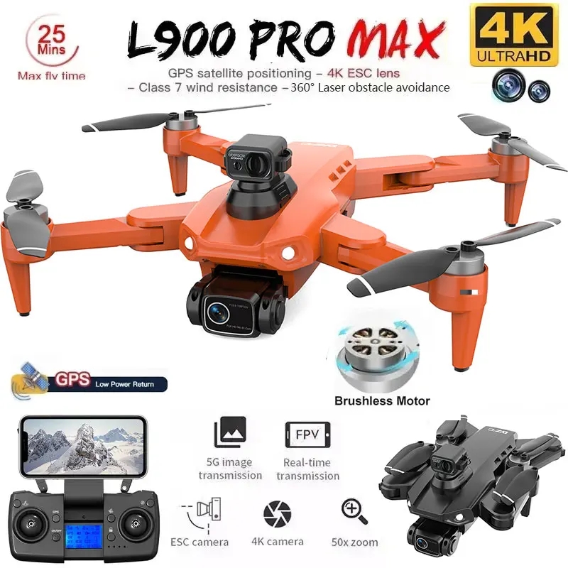Drone Z - L900 Pro MAX GPS Drone 4K