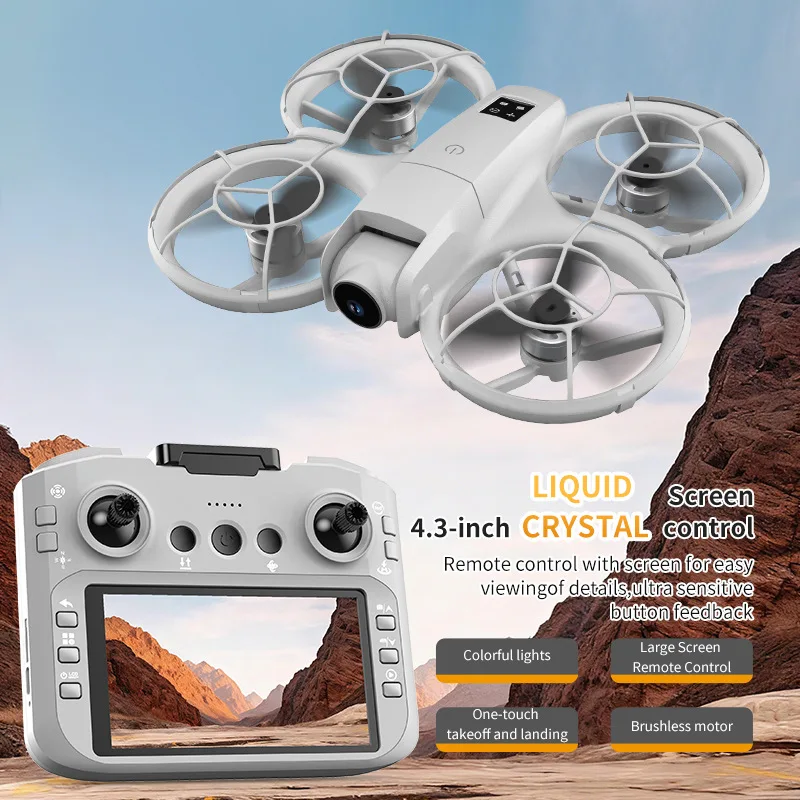 Drone Vs Rc Helicopter - JJRC H137Pro GPS Drone with 4.3inch