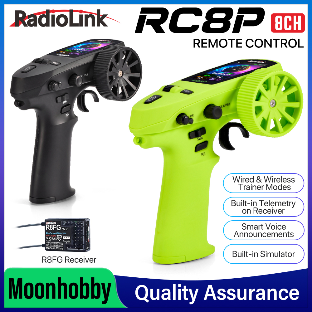 Telemetry Module Rc - RadioLink RC8P Transmitter 8CH Radio Trainer
