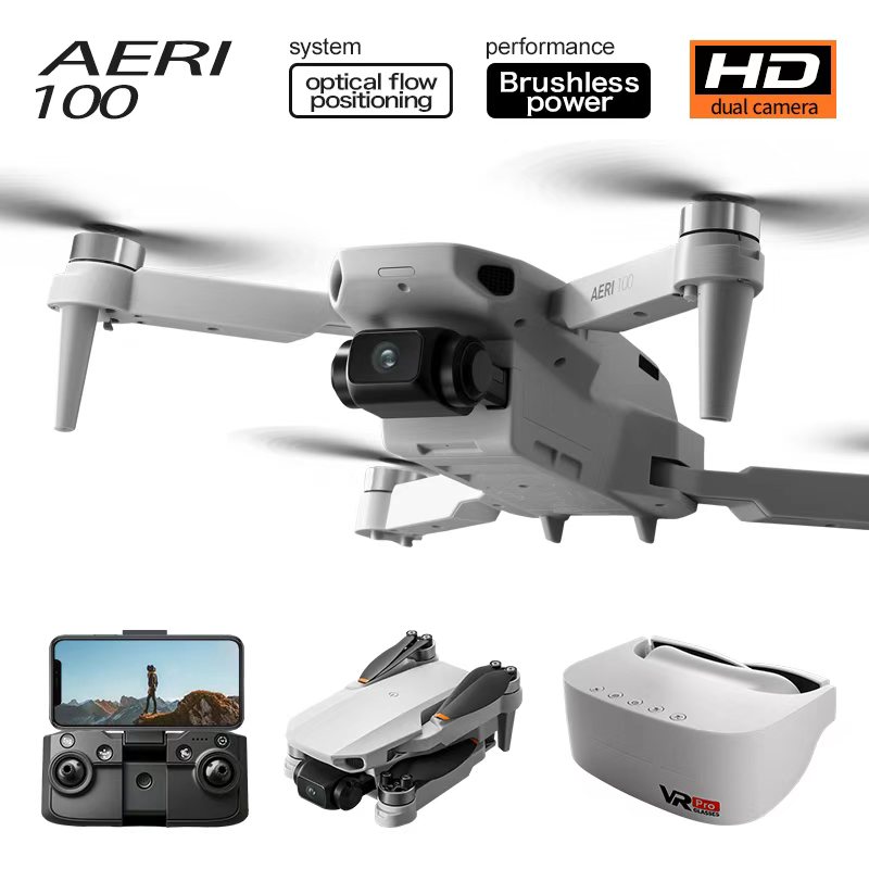 Aeri 100 Foldable RC Drone Bru - Drone Smart Rc Foldable recension och pris