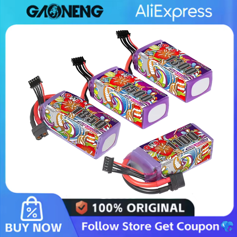 2Pcs GNB 6S Lipo Battery 22.8V - Nano Quad Fpv recension och pris