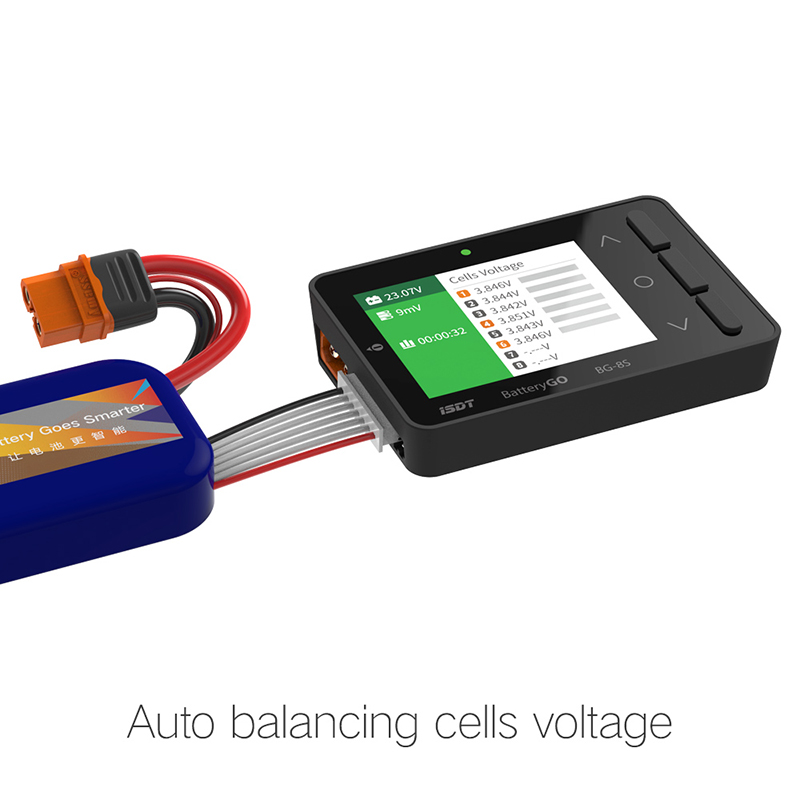ISDT BG-8S Smart Battery Check - Drone Rc Signal recension och pris