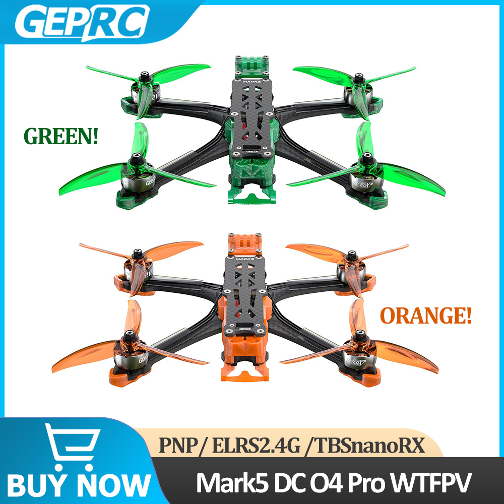 GEPRC MARK5 O4 Pro DC WTFPV Fr - Nano Quad Fpv recension och pris
