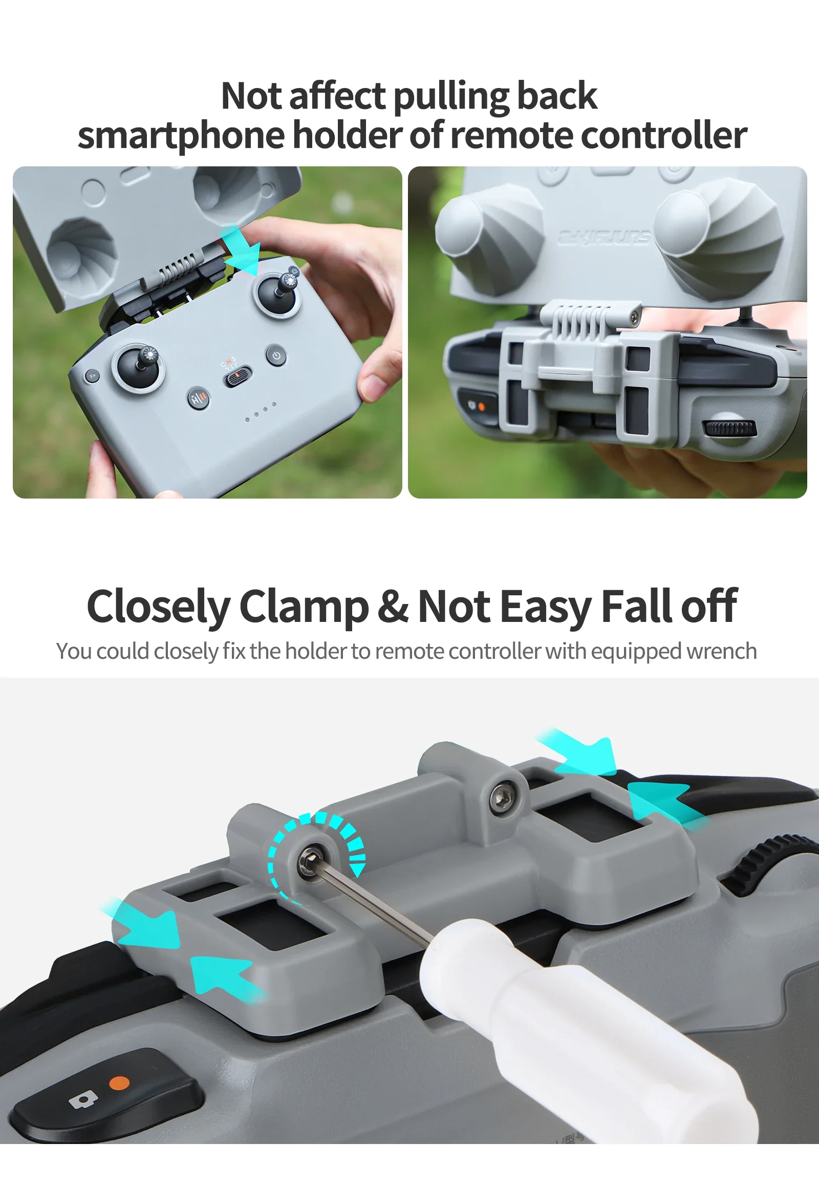 2 in 1 Controller Protector Su - Drone Dji Rc Pro 2 recension och pris