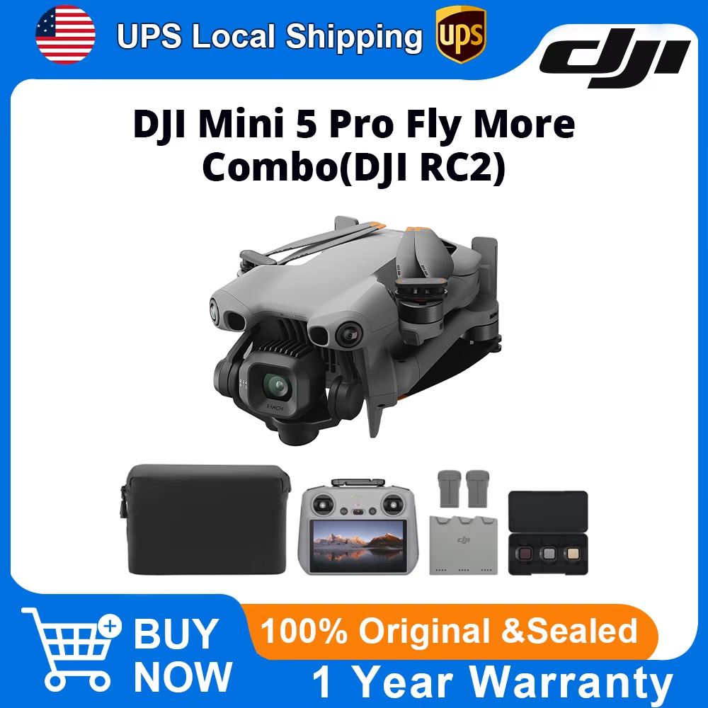 DJI Mini 5 Pro Fly More Combo  - Drone Dji Rc Pro 2 recension och pris