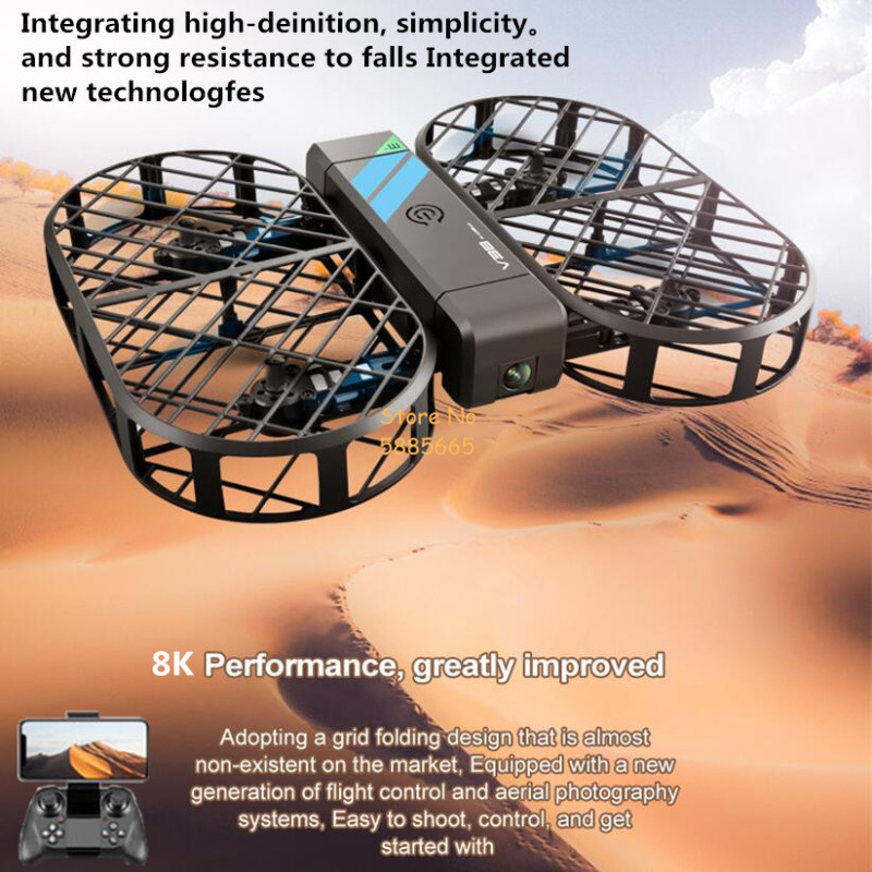 8K HD Camera 360° Protection O - Nano Quad Fpv recension och pris