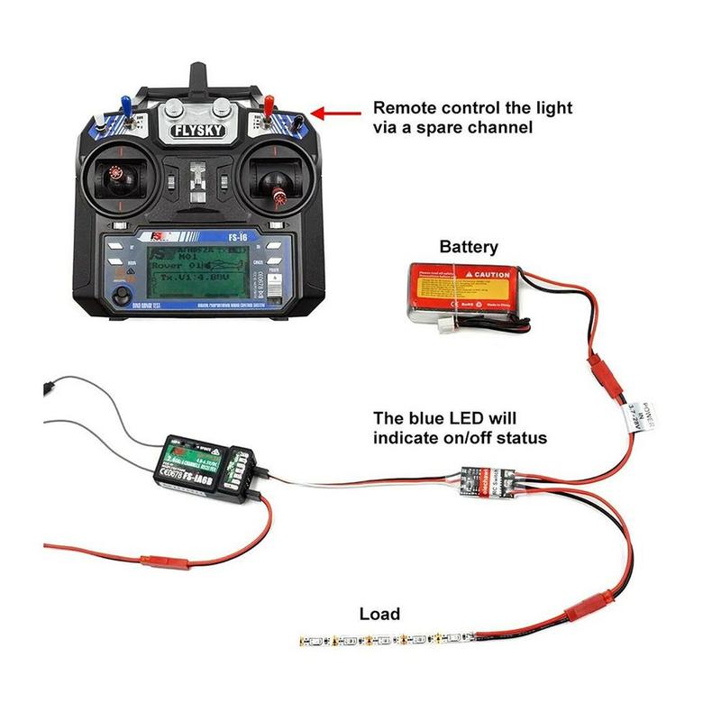 2-20A High Current Remote Cont - Drone Rc Signal recension och pris