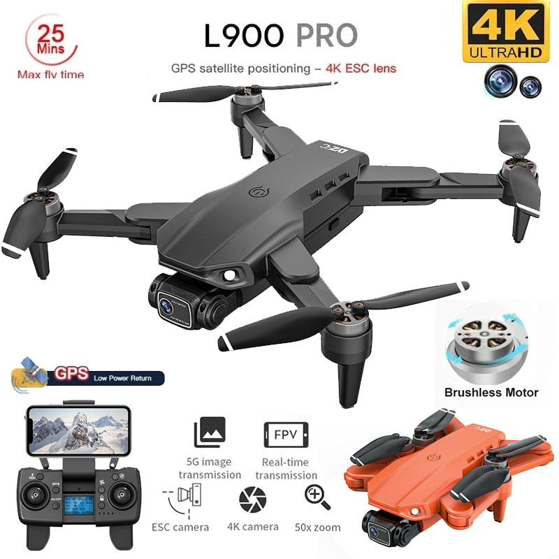 L900 Pro GPS Drone 4K Professi - Nano Quad Fpv recension och pris