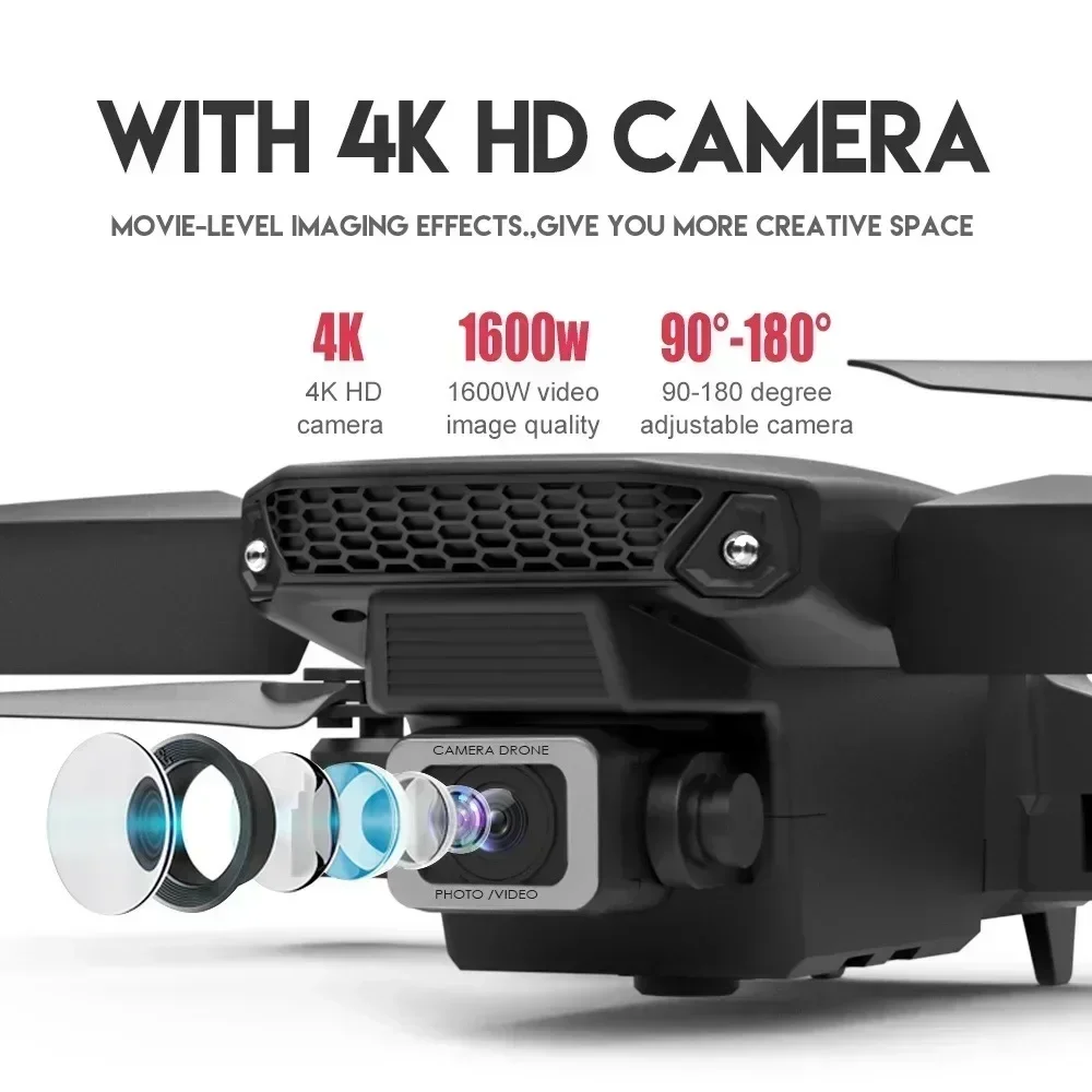 E88 Pro WIFI FPV Drone Wide An - Nano Quad Fpv recension och pris