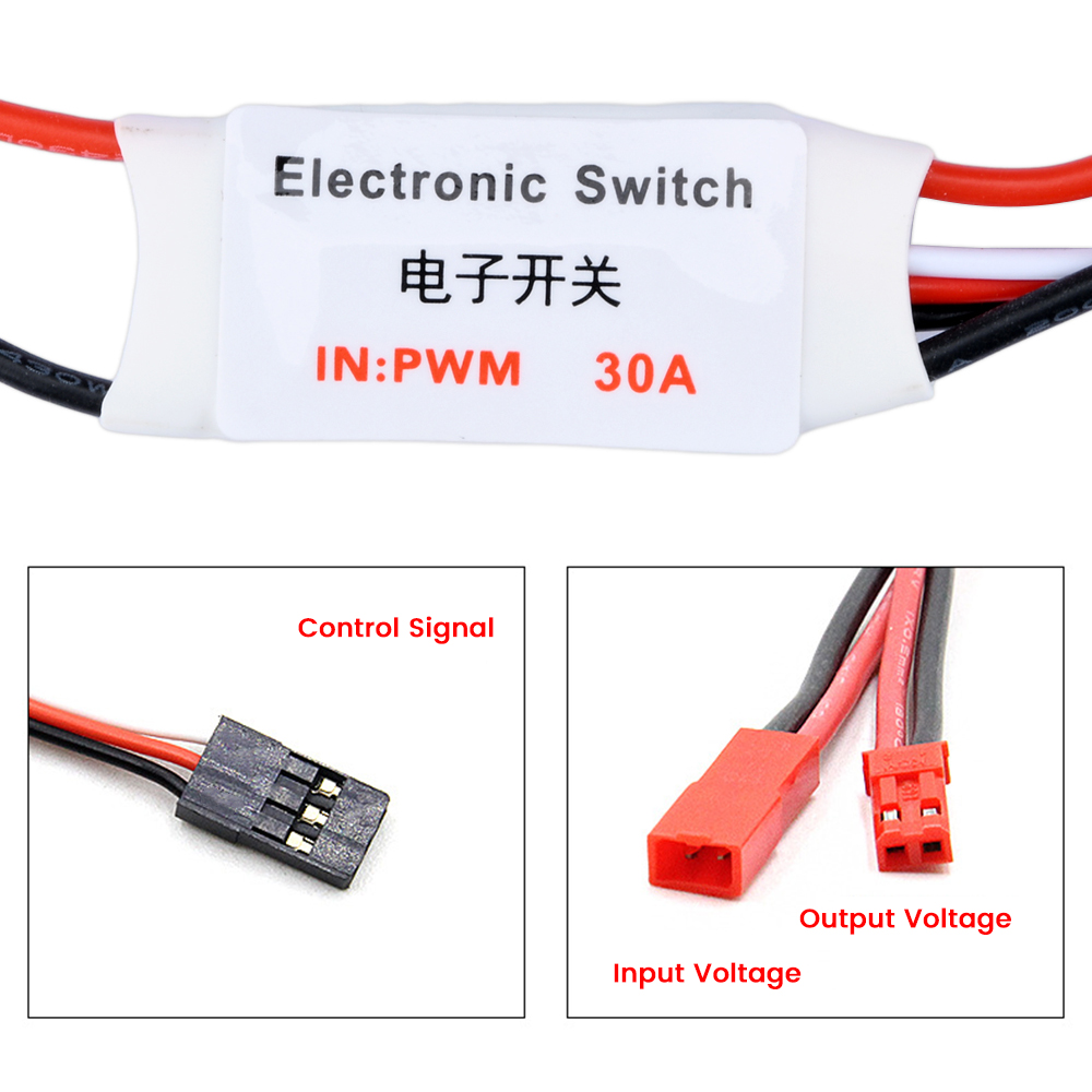 3.7-27V 30A Remote Control Ele - Drone Rc Signal recension och pris