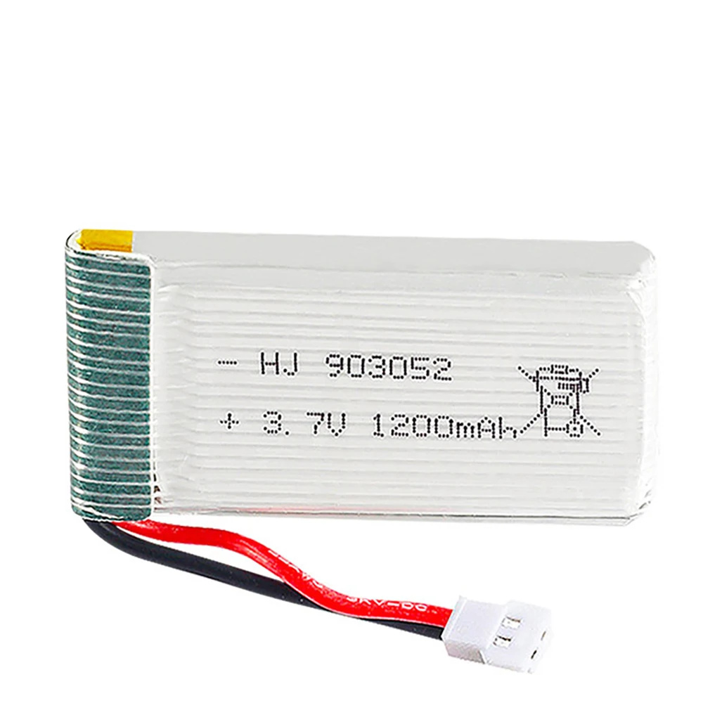 3.7V 1200mAh 903052 Lipo Batte - Drone Vs Rc Helicopter recension och pris