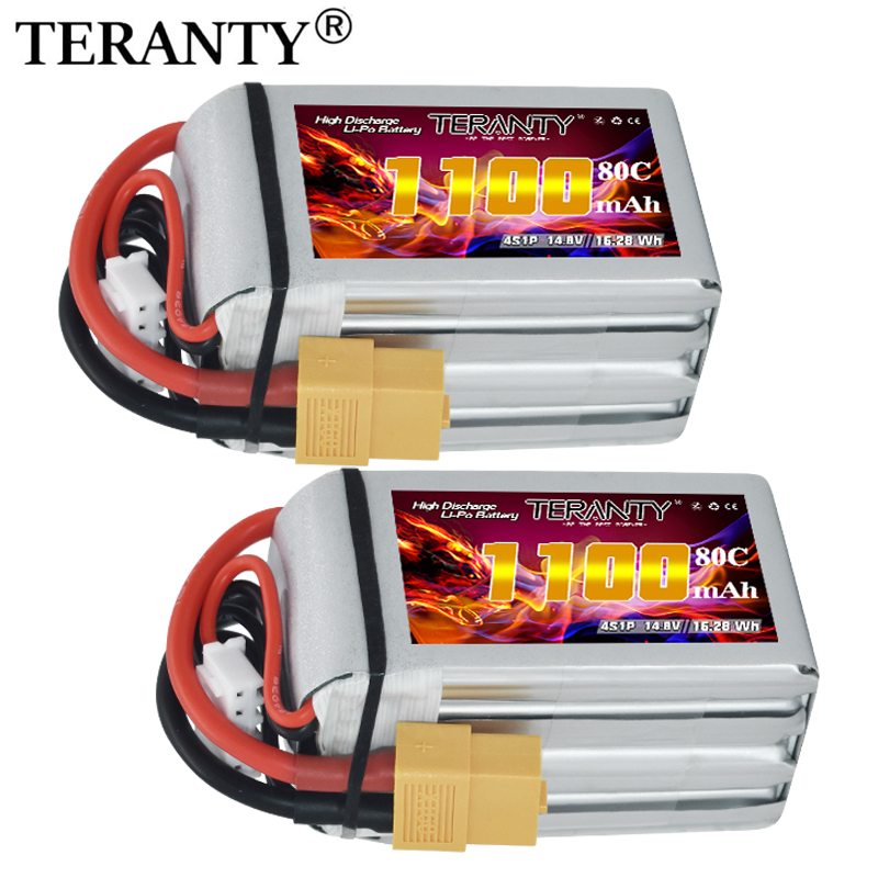 TERANTY 4S 1100mAh 80C/160C Li - Nano Quad Fpv recension och pris