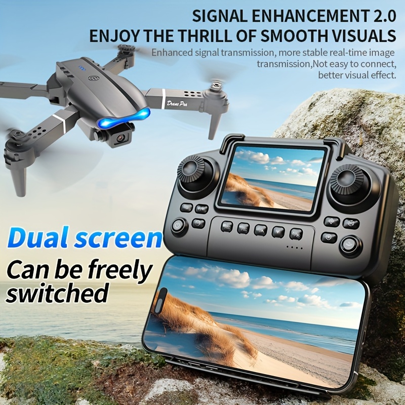 E99 PRO MAX Foldable Drone wit - Drone Z recension och pris