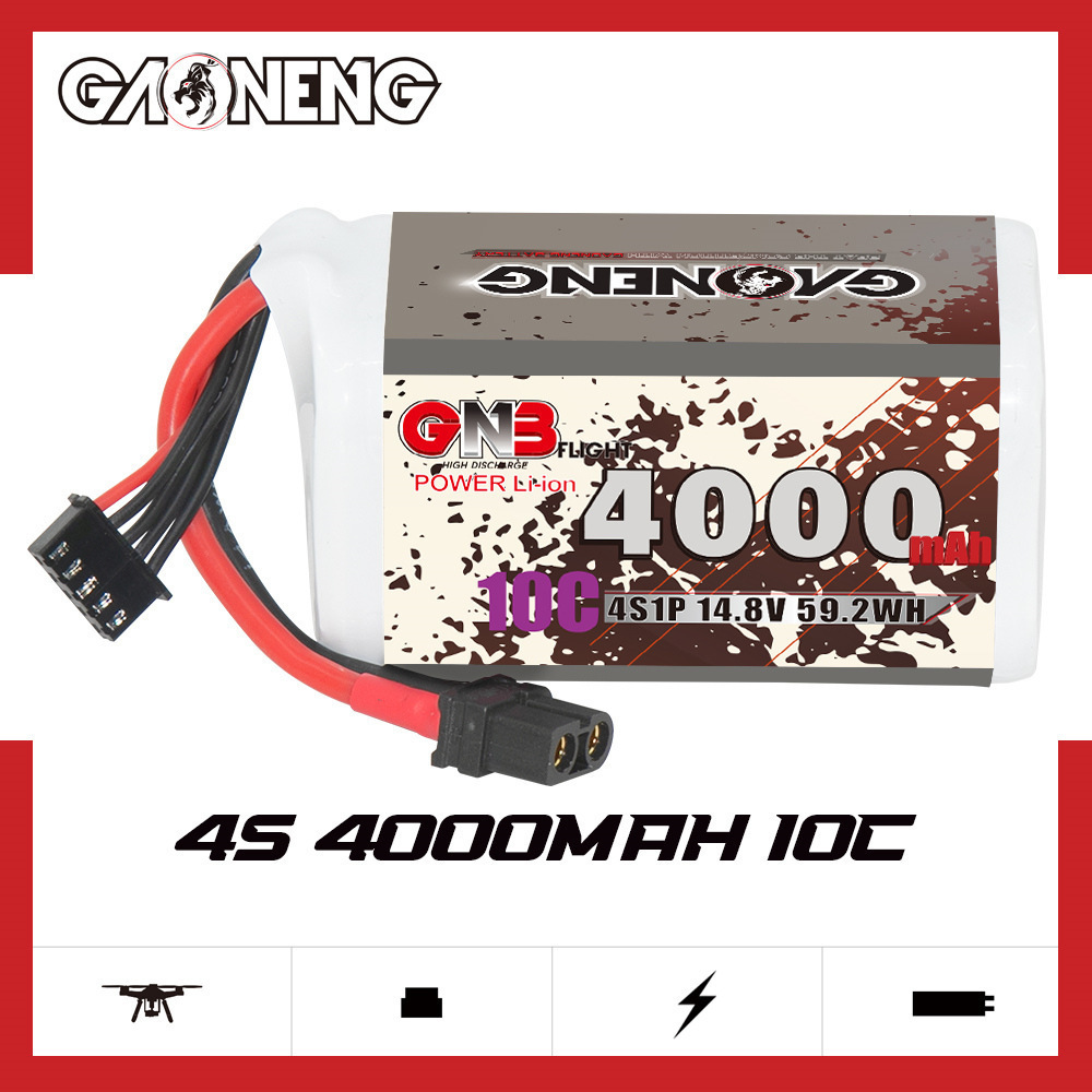GNB 4000mAh 4S 14.8V 10C 20C W - Nano Quad Fpv recension och pris