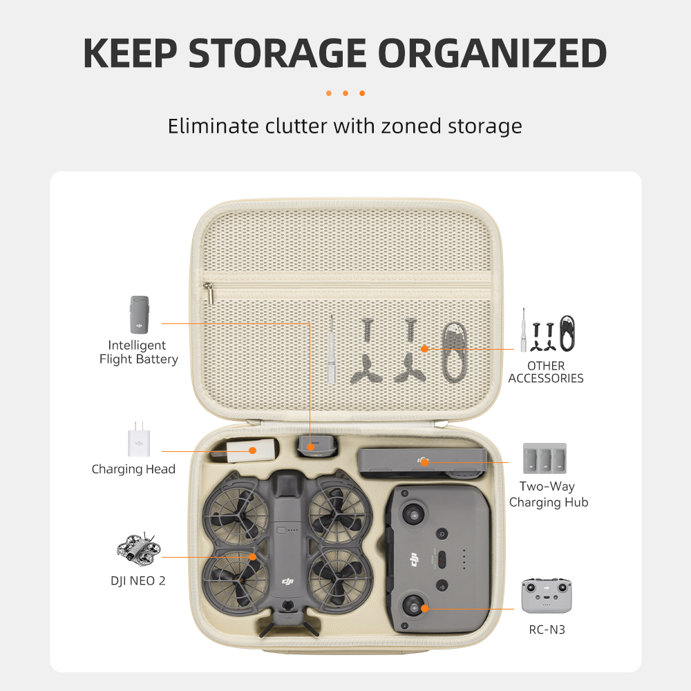 Storage Bag for DJI Neo 2 Fly  - Drone Neo Rc recension och pris