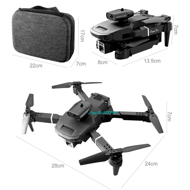 MINI Drone 4K Profesional HD D - Drone Smart Rc Foldable recension och pris