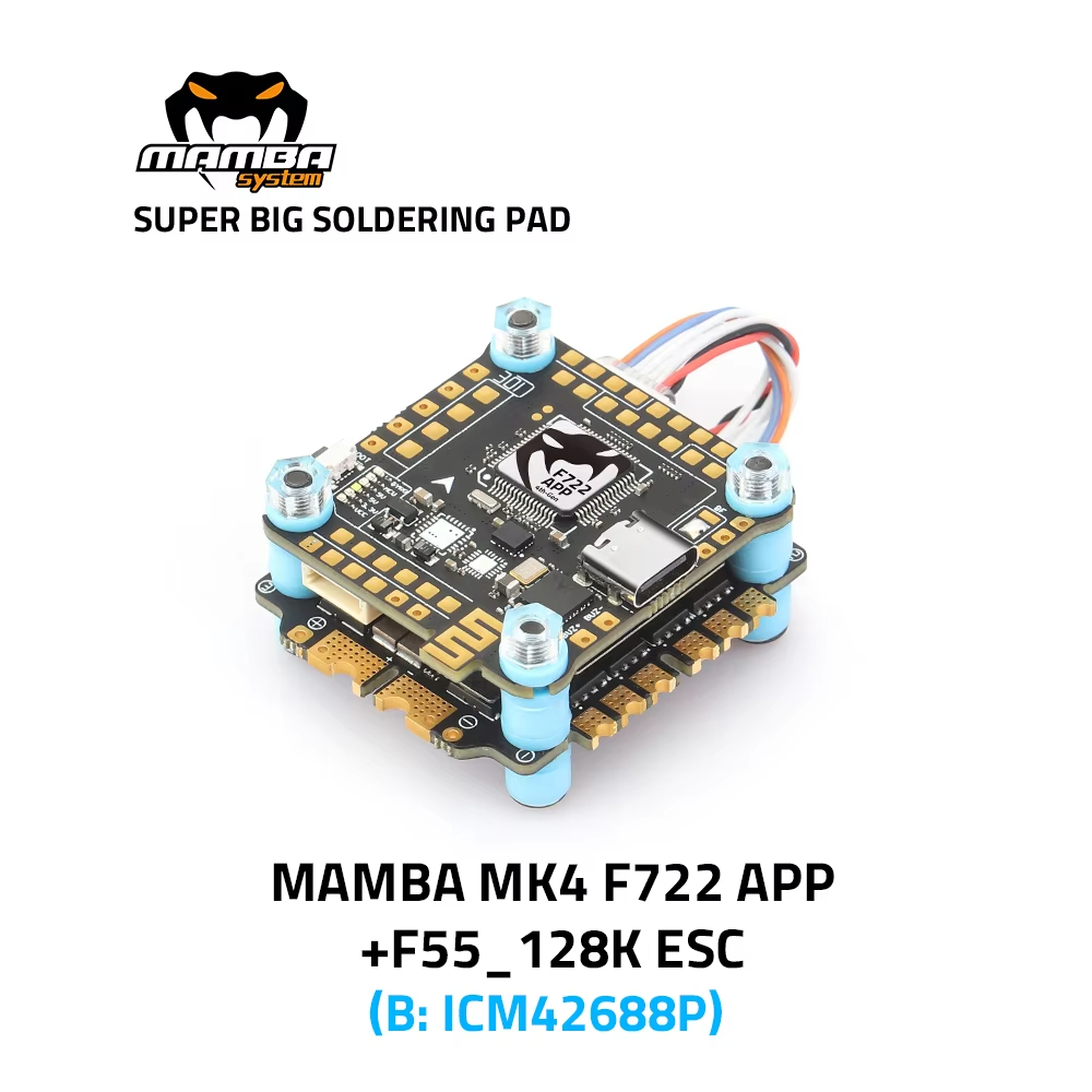 Diatone MAMBA F722 APP MK4 WIF - Esc 4In1 Brushless recension och pris