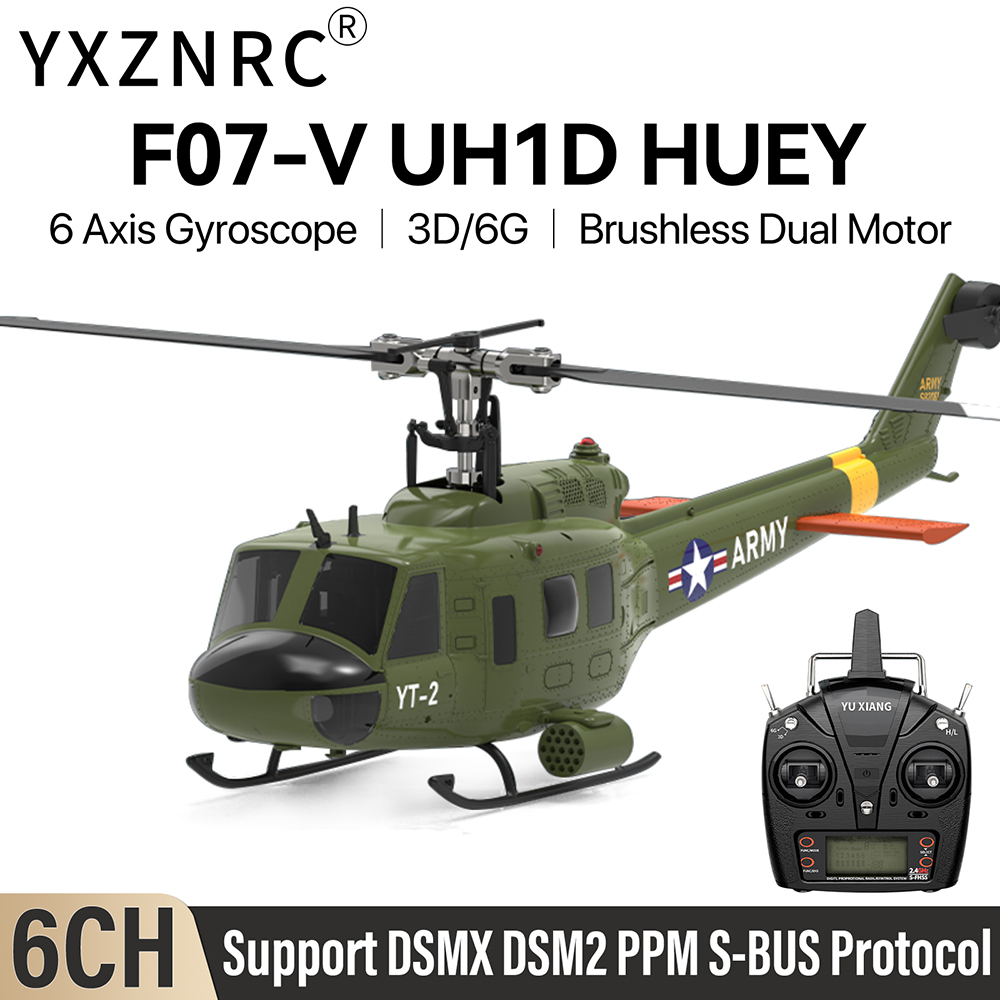 New YUXIANG RC Helicopter F07- - Rc Helicopter Gyro recension och pris