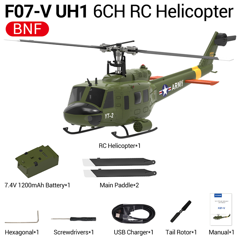 New YUXIANG RC Helicopter F07- - Rc Helicopter Gyro recension och pris