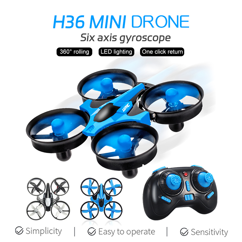 jjrc H36 Mini Drone 3D Flip He - Drone Vs Rc Helicopter recension och pris
