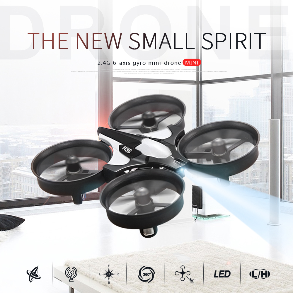 jjrc H36 Mini Drone 3D Flip He - Drone Vs Rc Helicopter recension och pris