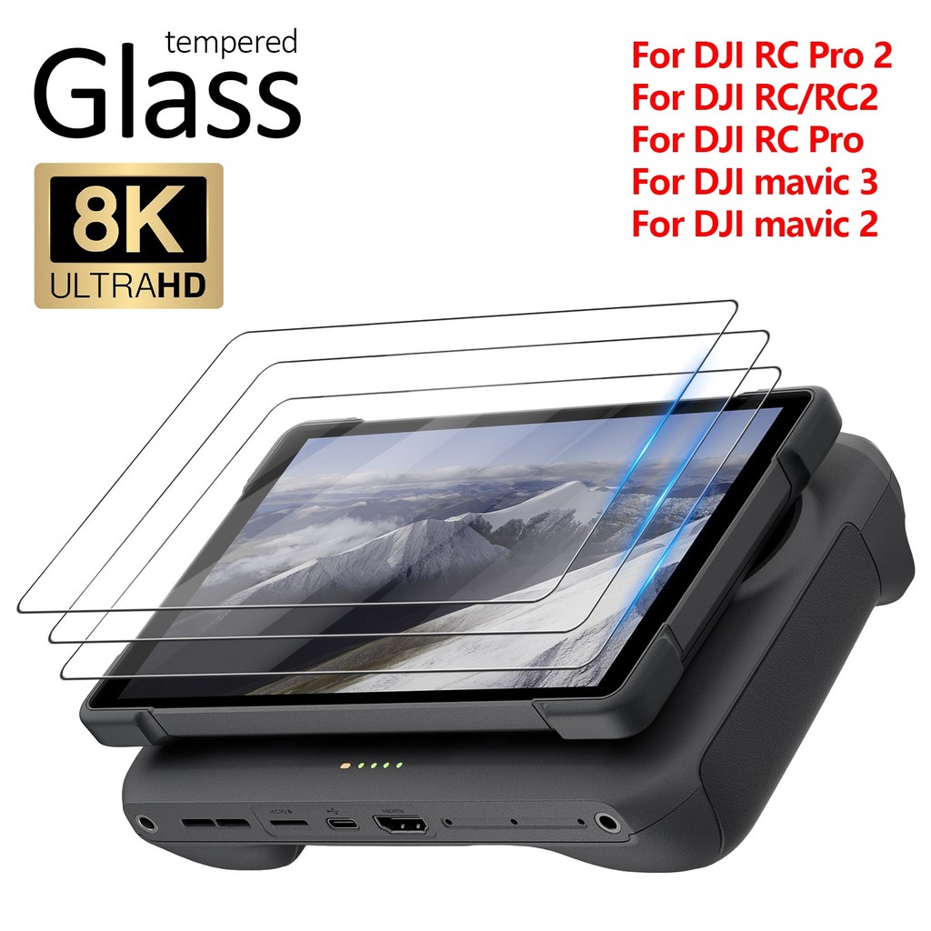 2PCS 9H HD Ultra Tempered Glas - Drone Dji Rc Pro 2 recension och pris