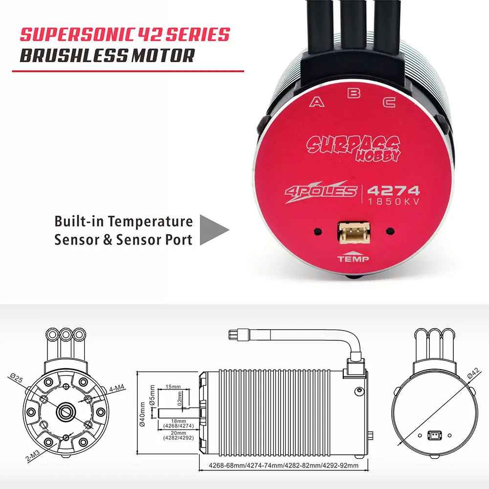 Factory 4268 4274 4282 4292 Br - Brushless Motor recension och pris
