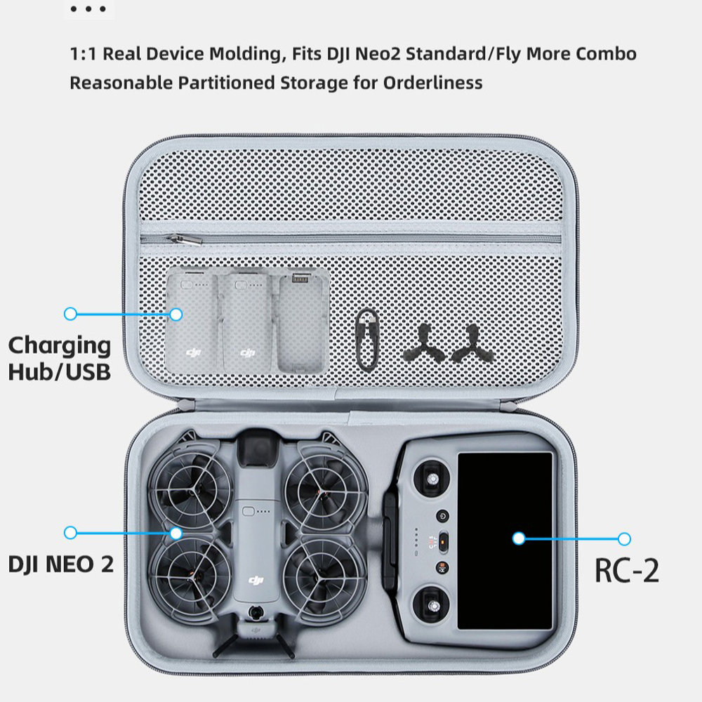 Portable Case PU Waterproof Sh - Drone Neo Rc recension och pris