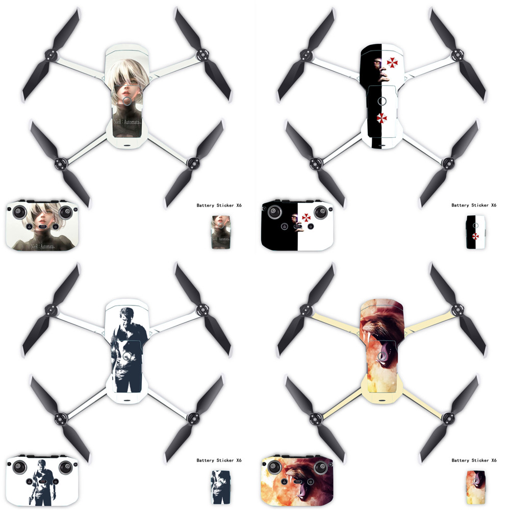 PVC Stickers Waterproof Skin D - Drone Rc Cover recension och pris