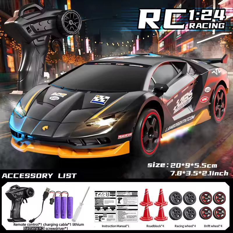 1/24 4WD RC Drift Car 2.4GHz H - Drone Rc Bolide recension och pris