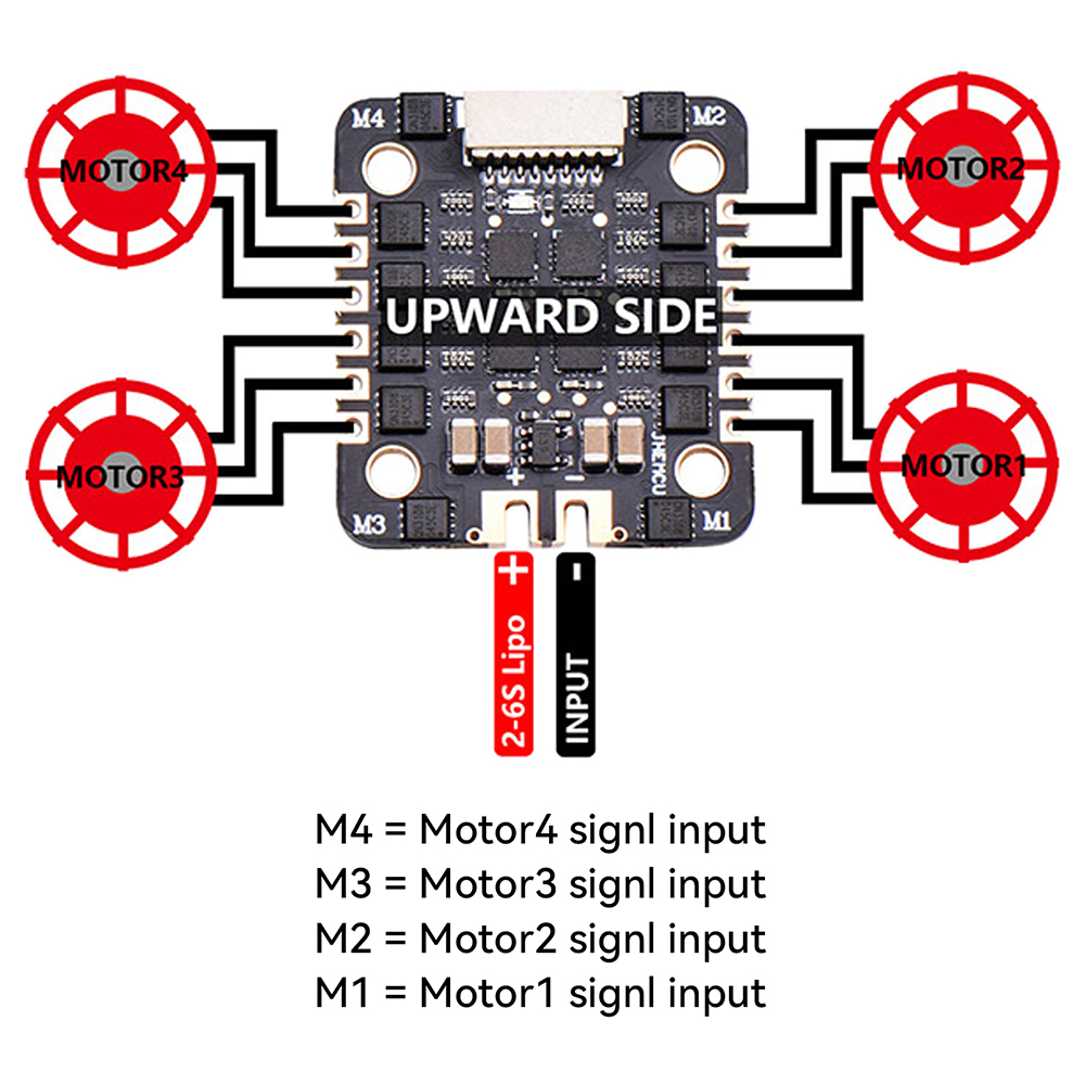 JHEMCU EM40A 40A BLheli_S 4in1 - Esc 4In1 Brushless recension och pris