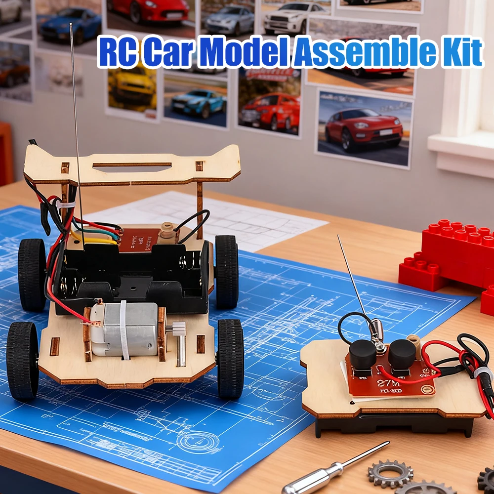 DIY RC Car Model Assemble Kit  - Drone Carrera Rc recension och pris