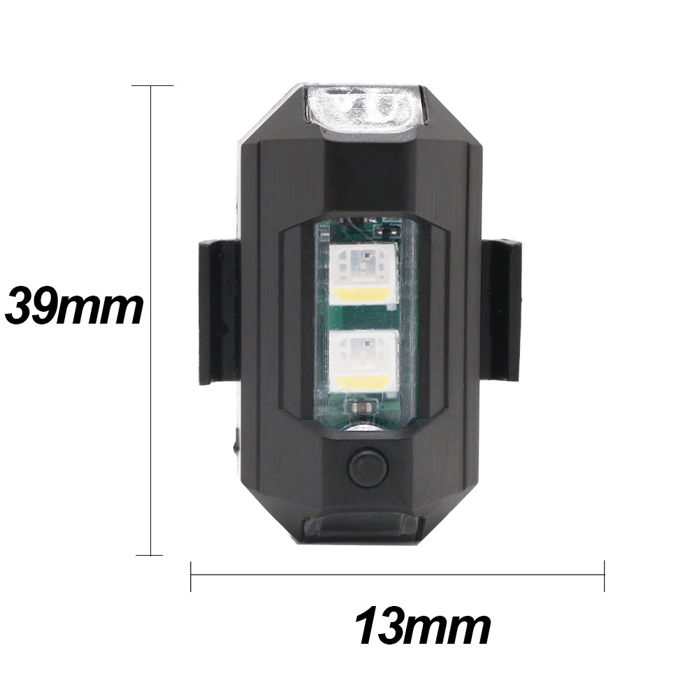 Motorcycle LED RGB Warning Lig - Drone Rc Signal recension och pris